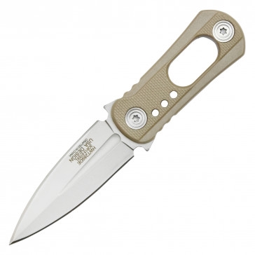 4.5" TAN NECK KNIFE