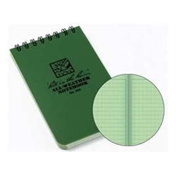 Rite in Rain - Green 3x5 Pocket Notebook
