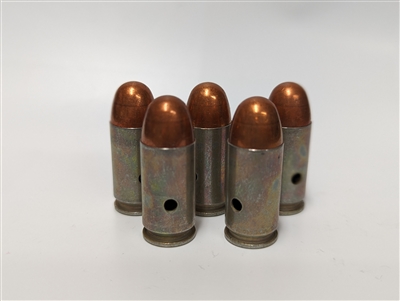 WWII Era .45 Cal Dummy Ammo- 5 Pack