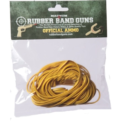 YELLOW RUBBERBANDS 1oz PACKAGE