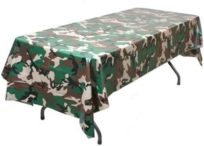 Woodland Camo Table Cover