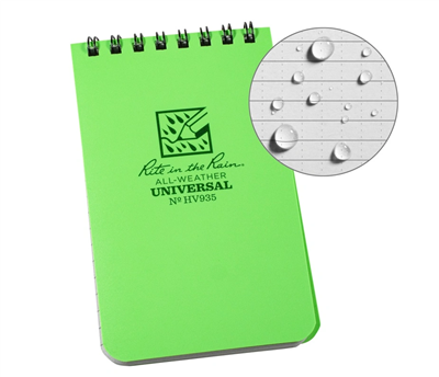 Rite in the Rain - High Viz 3x5 Pocket Notebook