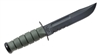 Ka-Bar Foliage Green Serrated Knife with Kydex