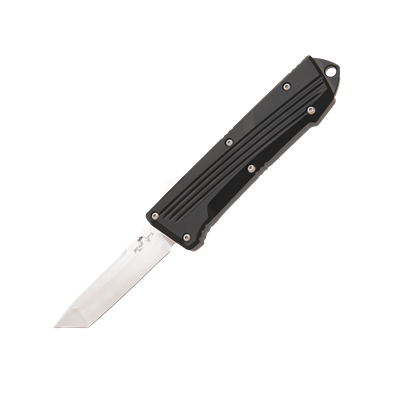 BEAR & SON 4.5" DOUBLE CLUTCH OTF TANTO AUTO KNIFE