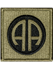 82nd Airborne Division Scorpion Patch with Velcro