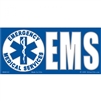 EMS EMERGENCY MEDICAL SERVICES STICKER
