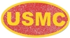 MARINES OVAL STICKER