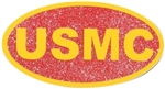 MARINES OVAL STICKER