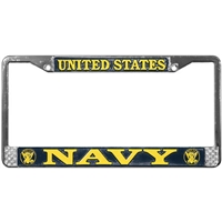 US NAVY LICENSE PLATE FRAME