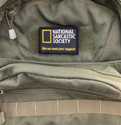 PATCH SARCASTIC SOCIETY