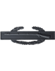 Black Metal Badge Combat Infantryman