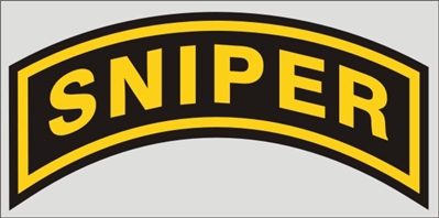 SNIPER ARCH DECAL