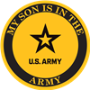 MY SON IS IN THE ARMY DECAL