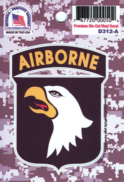 101ST AIRBORNE STICKER