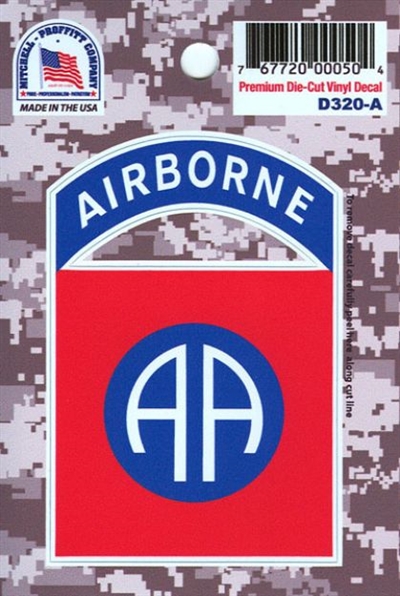 82ND AIRBORNE STICKER