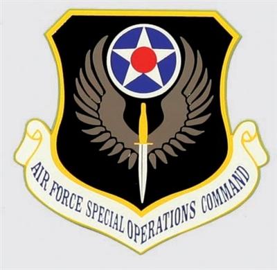 AIR FORCE SPECIAL OPS COMMAND DECAL