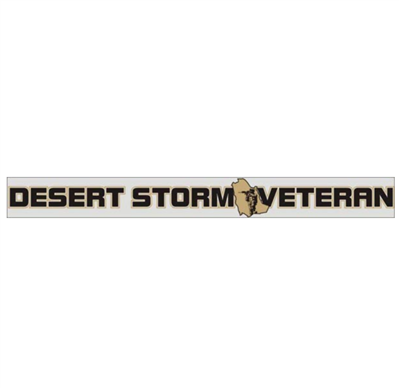 DESERT STORM WINDOW STRIP DECAL