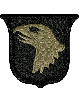 101st Airborne Division Scorpion Patch with Velcro