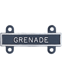 Silver Oxide Grenade Qualification Bar