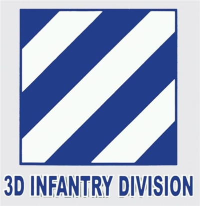 3rd INFANTRY DIVISION DECAL