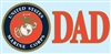 MARINE CORPS DAD DECAL
