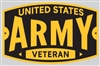 US ARMY VETERAN DECAL