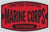 US MARINE CORPS  VETERAN DECAL