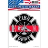 FIRE LOGO W/RED LINE DECAL