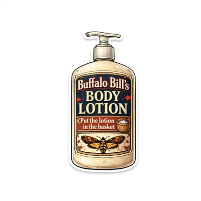 BUFFALO BILL'S BODY LOTION DECAL