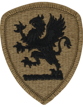 Michigan National Guard Headquarters Scorpion Patch with Velcro