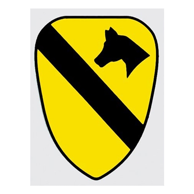 1ST CAVALRY DECAL