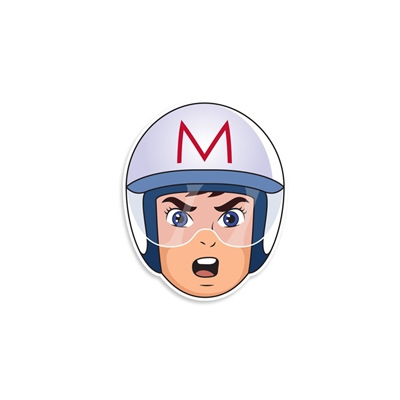 GO SPEED RACER STICKER