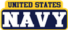 US NAVY RECTANGLE DECAL