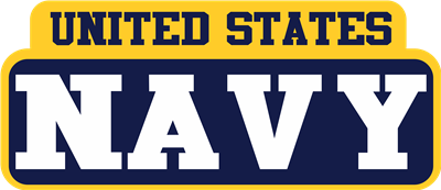US NAVY RECTANGLE DECAL