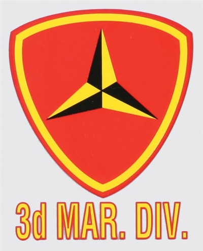 3RD MARINE DIVISION DECAL