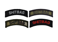 Shitbag Tab Patch Velcro Patch - 2.75"x.75"