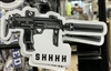 STICKER MP7 GUN SHHHHH
