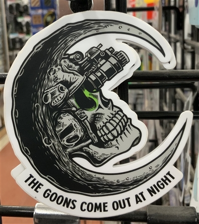 STICKER GOONS COME OUT AT NIGHT