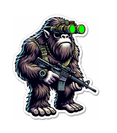 Tactical Nod Squatch - 3"