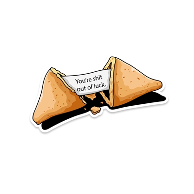 FORTUNE COOKIE STICKER