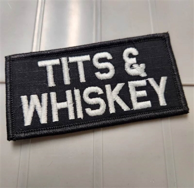 TITS & WHISKEY PATCH