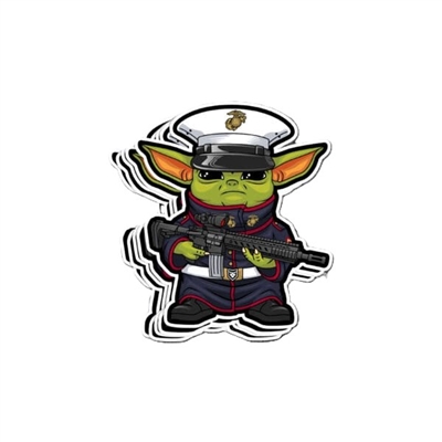 YODA MARINE DECAL
