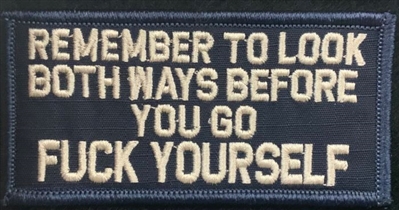 LOOK BOTH WAYS PATCH