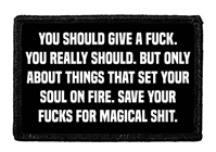 YOU SHOULD GIVE A FUCK PATCH
