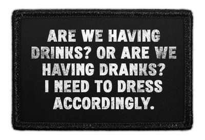 DRINKS OR DRANKS PATCH
