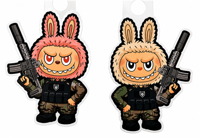TACTIBUBU LABUBU STICKER