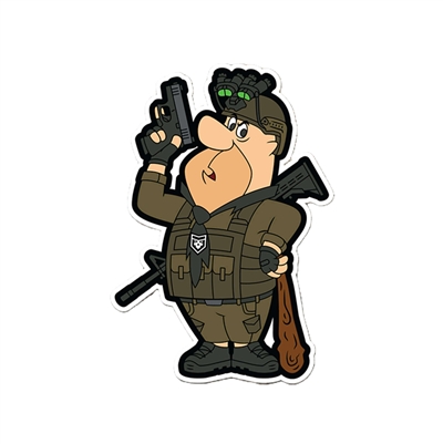 TACTICAL FRED FLINTSTONE DECAL