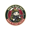 BORN TO DILLY DALLY DECAL