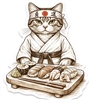 SUSHI SENSEI DECAL