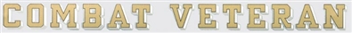 COMBAT VETERAN DECAL